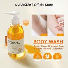 The Body Wash  - Multi-Oil Shower Gel Body Wash For Women + Men. Non-Comedogenic + Hypoallergenic For Sensitive Skin With Niacinamide - Yellow - View 2