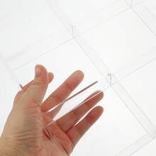 亚克力首饰收纳托盘，12格设计，首饰整理展示盒，适用于梳妆台，可收纳戒指、项链、耳环等首饰 - 無色 - 查看 4