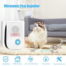 4pcs-Upgraded Rodent Repellent, Soundwave Technology Repellent, Indoor Rodent Repellent, Automatic Frequency Conversion Repellent, Electronic Plug Repellent, Suitable For Home And Office, Kitchen And Warehouse - US A Type Plug(110-127V) - View 7