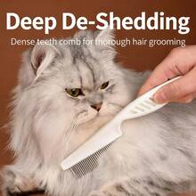 1-Pc Fine-Tooth Pet Grooming Comb - Multi-Purpose Tool For Cat Dog Hair & Flea Cleaning - 1 - View 3
