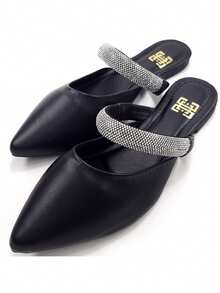 Women Slides - 黑色 - 查看 6