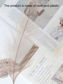 一套米色极简花瓶装饰，现代波西米亚乡村风家居装饰，芦苇和干花花瓶，创意书架、书桌、置物架花瓶装饰，搭配波西米亚风格迷你花瓶，餐桌派对花瓶，客厅办公室书架，玄关卧室装饰 - 1PC - 查看 9