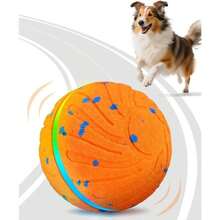 Smart Interactive Dog Balls Automatic Moving Ball For Medium And Large Dogs Motion Activated Rolling Rotating Bouncy Toy For Dog Enrichment Stimulation Aggressive Chewers Washable - trái cam - Xem 1