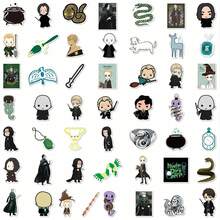 Harry Potter 50pcs Chibi Characters & Icons Stickers, Snape, Voldemort & Snake Designs For Gift Wrapping, Greeting Cards, Photo Albums Decals, DIY Crafts, Notebook Decoration, Fans Party Crafts, Holiday Presents For Teens Adults[Officially Licensed] - 1 Set - View 3