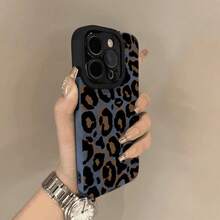 Funda de móvil de leopardo color café Compatible para iPhone17air 1716promax, 16 15pro 14 15PLUS 13 12Pro 11 Pro Max X XSMAX - Azul - Ver 3