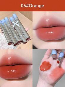 持久亮泽唇彩，高显色度，保湿丰盈，闪亮唇油 - 無味 - 查看 16