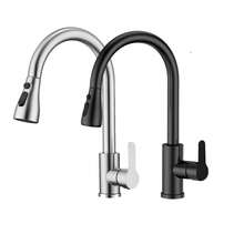 1PC 360 Degree Rotating Stainless Steel Kitchen Faucet, Easy To Clean Without Dead Corners - A - View 9