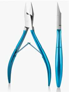 Straight Edge Stainless Steel Nail Clipper | Classic Manicure & Pedicure Tool, Anti-Ingrown Design, Ideal For Salons And Home Use - Multicolor - View 8