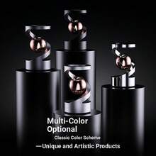 Magnetic Levitation Gyroscope Ornament, Creative Gyroscope Stress Relief Toy, Rotating Spinner - Multicolor - View 2