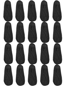 5/10 Pairs Women Peacock Plume Lace Boat Socks Summer Slippers Non-Slip Breathable Lace Invisible Fashion Sexy Non-Slip Cool Thin Sock - Multicolor - View 9