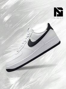 Nike Air Force 1 Low '07 – Men's Lifestyle Sneakers – Shoes For Man -Vintage-Spring & Summer-Inspired Running Shoes, Shock-Absorbing Comfort, Gym To Streetwear Casual Wear-Easter Gift– FQ4296 101 - 白色/黑色 - 查看 1