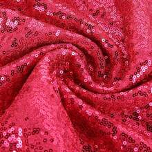 1 pieza de tela brillante con lentejuelas de 3mm de colores, adecuada para decoración de fondo de boda, alfombra, confección de vestidos DIY, material brillante - A - Ver 56
