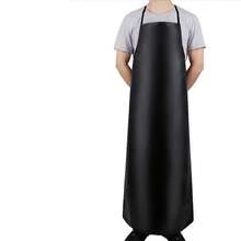 Tạp dề da PU dày dặn, chống trầy xước, chống thấm nước và dầu mỡ, chất liệu giả da cao cấp, thích hợp cho nhà bếp, nhà hàng và công việc hàng ngày, dành cho cả nam và nữ. - A - Xem 13