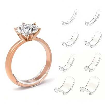 8Pcs Adjustable Rin…