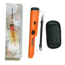 Detector de metales de mano con alta sensibilidad, diseño impermeable IP68, capacidad de detección de 360°, diseñado para la búsqueda de tesoros. Incluye indicador LED, zumbador y alarma de vibración. - Naranja - Ver 8