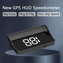 1pc Car HUD Head Up Display GPS Speedometer Speed Display - A - View 10