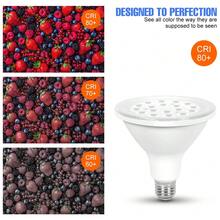 CanLing LED燈泡 E27 嵌入式天花板筒燈燈泡 100-277V 日光色 室內聚光燈 客廳 儲藏室 廚房 辦公室 車庫 書房 倉庫 超市 水晶吊燈 店鋪 臥室 蠟燭玉米燈 安全 無閃爍 護眼 家居裝飾照明 - LED Light Bulb-220V - 查看 5