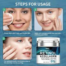 Face Moisturizer For Aging Skin: Wrinkle Cream For Older Women And Men 50 And 60 Plus With Retinol, Collagen And Hyaluronic Acid – Facial Moisturizer For Mature Skin, 1.7 Fl. Oz (Medium, Unscented) - default - View 11