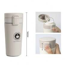 OISE ART STORE Borraccia Termica Porta Liquidi Caffè  Contenitore Bicchiere 450ml 50842 - - Multicolore - Visualizzare 2