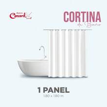 Dale un Toque Wow para tu Baño: Cortina Estampada Impermeable BEAUTTY HOME - MARMORE - Ver 3