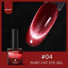 10ml JTING Valentine 10colors Ruby Cat Eye Gel Polish Red Color Magnetic Cat Eye Gel Collection Uv Gel Nail Polish Salon Nail Supplies For Home Manicure DIY And Nail Art Salon - Multicolor - View 13