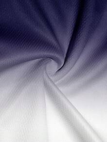 Men's Shark Print Double-Layer Beach Shorts With Pockets - Multicolor - View 4