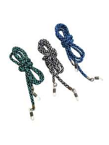 Set Of 3 Glasses Cords, Glasses Cord Kit - 藍色 - 查看 6