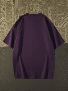 Camisa Camiseta Algodão Premiun Rock Roll Lingua Exclusiva 2026 - Roxo - Visão 2