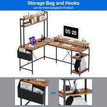 Desk And Drawer Storage - Brown - View 5