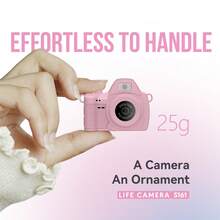 New 2K HD Retro Mini Digital Camera, High Pixel Photo And Video Recording, No Selfie, Perfect Gift For Family, Teachers And Cherished Ones - View 2