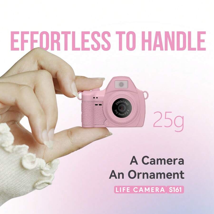 New 2K HD Retro Mini Digital Camera, High Pixel Photo And Video Recording, No Selfie, Perfect Gift For Family, Teachers And Cherished Ones