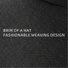 新款女士骑行防晒帽，防紫外线，可折叠，加宽帽檐，遮挡面部，无帽顶防晒帽，草编帽，大帽檐，夏季防紫外线，遮挡面部，无帽顶，防紫外线，户外便携式防晒帽 - 彩色 - 查看 9