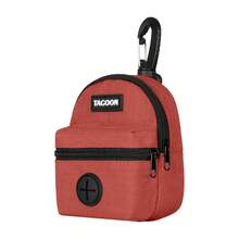 狗狗零食袋，狗狗便便袋收纳器，适用于牵引绳，带内袋的宠物零食容器，小型犬用品，非常适合训练和散步，免提式狗狗便便袋分发器，狗狗旅行配件 - 彩色 - 查看 14