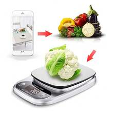 OISE ART STORE Bilancia Digitale Accessorio Per Cucina Casa Elettronica Q-c305 Pesa Alimenti - - Multicolore - Visualizzare 3