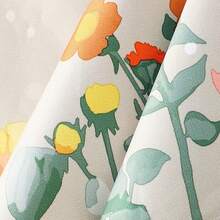 1pc New Butterfly & Floral Waterproof & Oil-Proof Apron, Fashionable Minimalist Design Suitable For Cooking, Kitchen, Cafe, Unisex - Apron - View 8