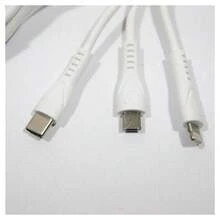 OISE ART STORE Cavo Usb 5 In 1 40 Cm Ricarica Rapida Trasferimento Dati 3.1a 2 Porte Usb Q-a35 - - Multicolore - Visualizzare 5