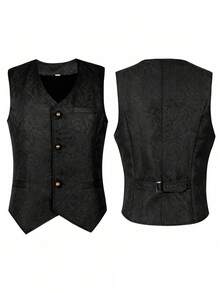 Men Cosplay Clothing - Black - View 5