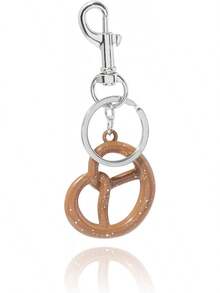 Cute Cookie Bag Charm Keychain For Women, Fashion Handbag Charm Accessory - Key Chain Jewelry Gifts - Vàng - Xem 2