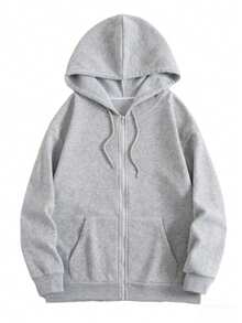 Personalized Customization – "Established" Anniversary Hoodie. Celebrate Your Love Story With A Classic Hoodie Featuring Your 'est.' Date. A Timeless, Comfy Keepsake That Gets Better Each Year You Wear It Together - Grey - View 3