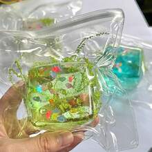 1个梦幻水下挤压玩具，水感减压透明硅胶挤压玩具，创意生日礼物，适合青少年减压玩具 - 减压玩具 - 生日礼物 - 节日礼物 - 复活节礼物 - 圣诞节礼物 - 彩色 - 查看 10