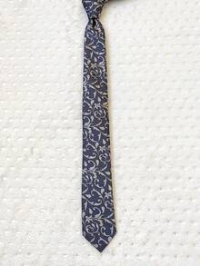 Men's Slim 3D Tie With Glitter, Slim (6cm), Casual Fabric. - Grey - View 2