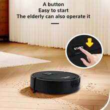 1000Pa Powerful Suction Electric Sweeping Robot, Automatic Cleaning Vacuum Cleaner For Home & Office Floors, Wet & Dry Dual-Use Floor Cleaning Machine - Multicolor - View 8