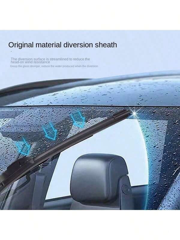 1pc Universal Car U-Shaped Frameless Windshield Wiper Blade, This Is A Universal U-Shaped Frameless Wiper Blade Suitable For Most Vehicles. It Is Manufactured By General Motors, Indicating It Meets High-Quality Standards.