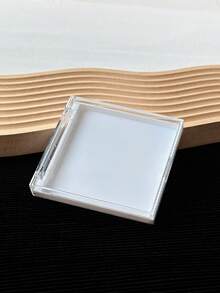 Square Handmade Nail Art Display Box, High-Clarity Plastic Flip Cover Box, Makeup & Eyelash Packaging Box, Nail Art Tool Empty Box (Excluding Nail Plates) - Multicolor - View 9