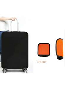 Personalized Heart-Shaped Luggage Cover And Handle Wrap - Customizable With Floral Patterns, Names And Text, Universal Size 18-32 Inch Luggage Protector, Travel Suitcase Cover, Bag Wrap - Multicolor - View 13