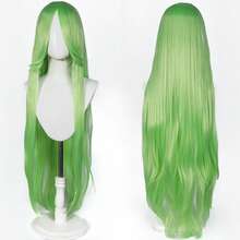 Karida 60cm/24inch Extra Long Straight Synthetic Hair Wig With Bangs, Colorful, Suitable For Daily Use, Cosplay, Halloween, Christmas, St. Patrick's Day And Other Costume Parties - Multicolor - View 175