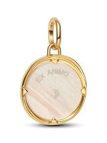 1 st moderiktigt coolt pärlhängsmycke med vertikal graverad text "NOT TODAY", riddarkortsvärd i guld- och silverfärg, nischad kreativ mångsidig DIY-present för armband och halsband - Multifärgad - Visa 3