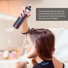 Transparent Hair Dye Face Shield, Ergonomic & Lightweight Hair Stylist Protective Cover - Multicolor - View 9