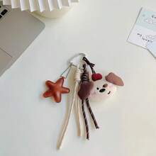 1 Piece New Fashionable Cartoon Cute Animal Keychain Pendant, Bag Ornament, Keychain Charm, Backpack Charm, Small Gift - Multicolor - View 8