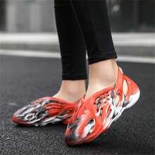 Men Clogs - Camouflage Orange 1 - View 3